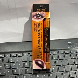 Salsa 2in1 long lasting waterproof mascara + eyeliner