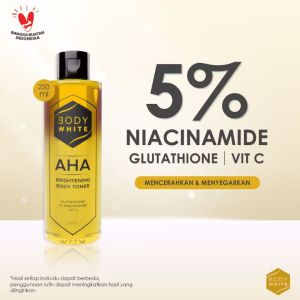 Bodywhite AHA brightening toner 250ml