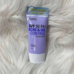 Omg sunscreen acne & oil control spf50 25ml