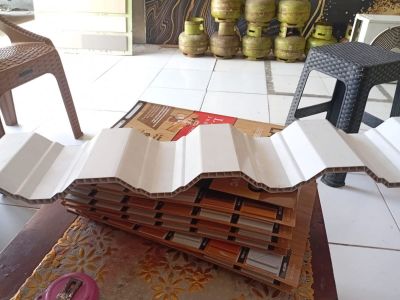 Atap upvc double/6m/130,000/ny