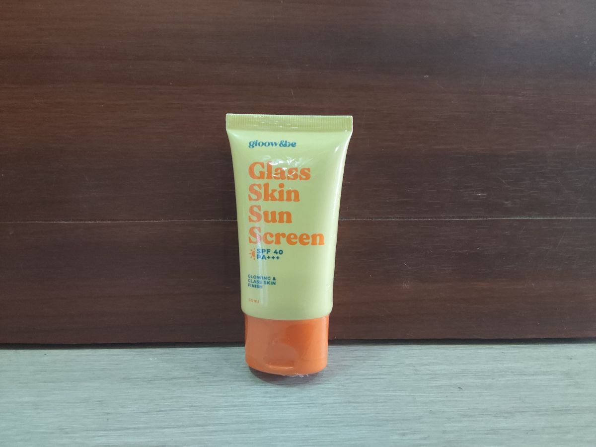 Gloowbe glass sunscreen