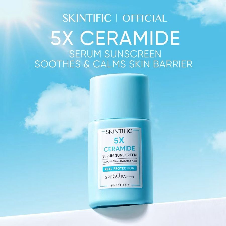  Skintific 5X ceramide serum sunscreen spf50 30ml