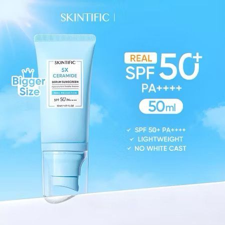 Skintific 5X ceramide serum sunscreen spf50 50ml