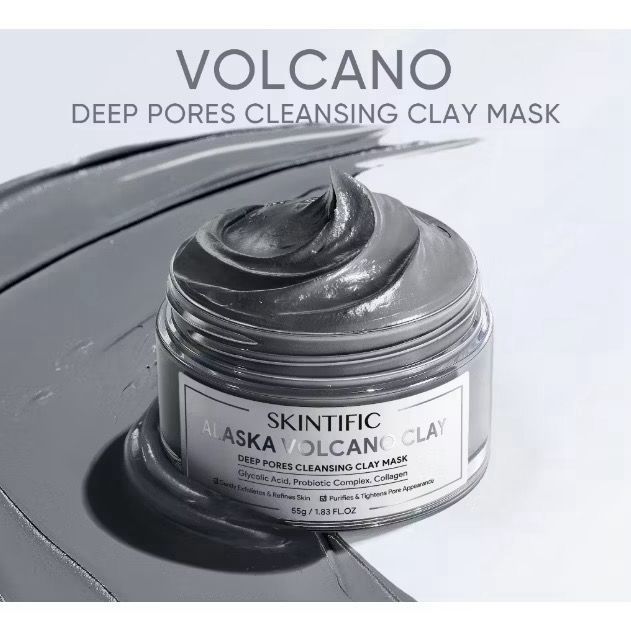 Skintific alask volcano clay mask 55g