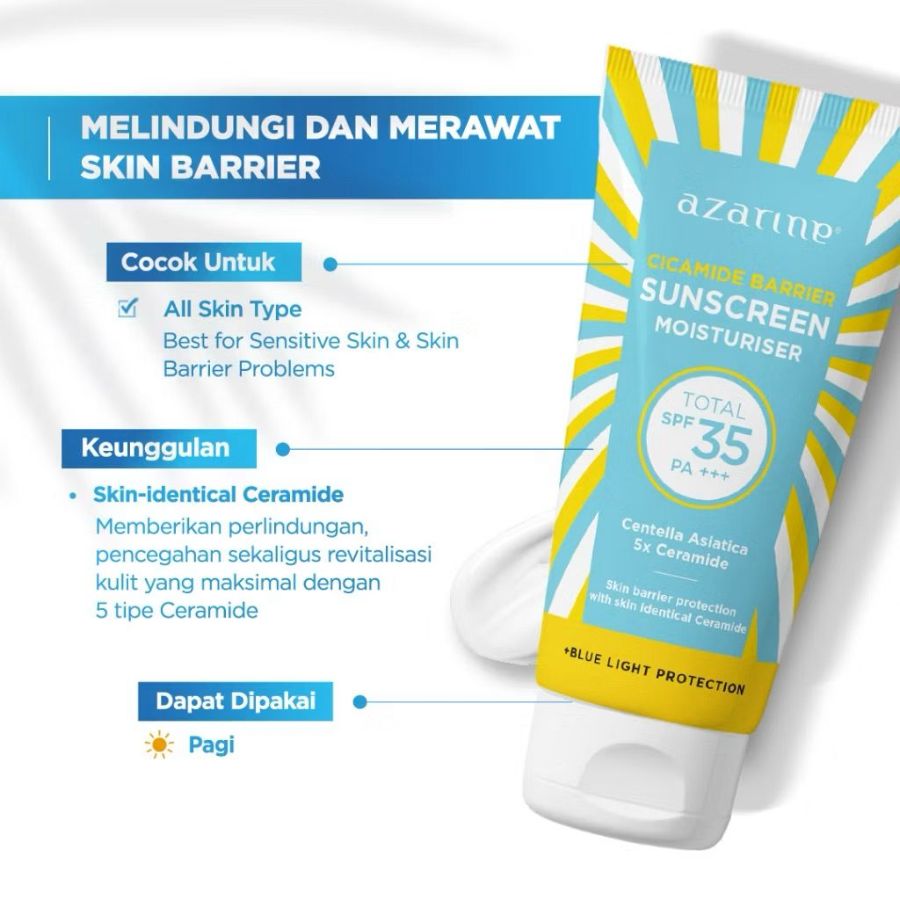 Azarine barier sunscreen moisturizer 40g