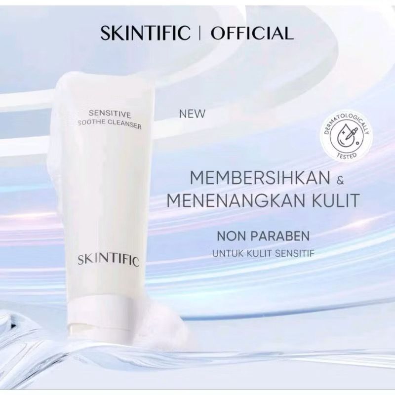 Skintific sensitive soothe cleanser 120ml