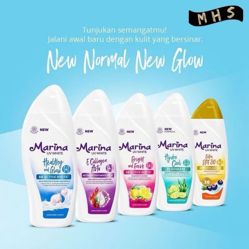 Marina UV white hand&bodylotion 92ml