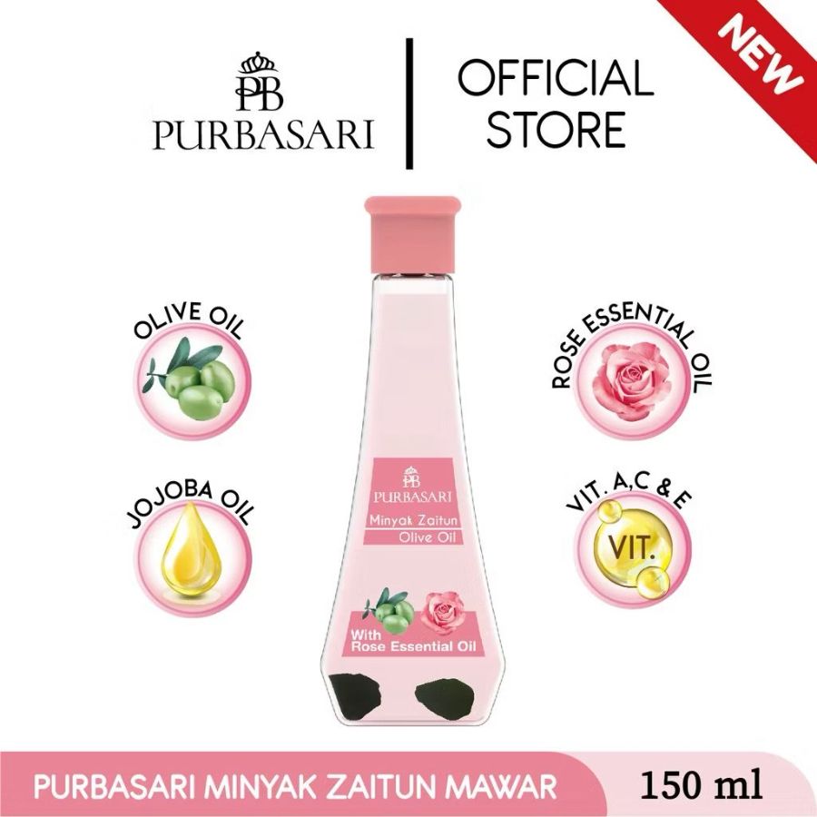 Purbasari minyak zaitun whith rose
