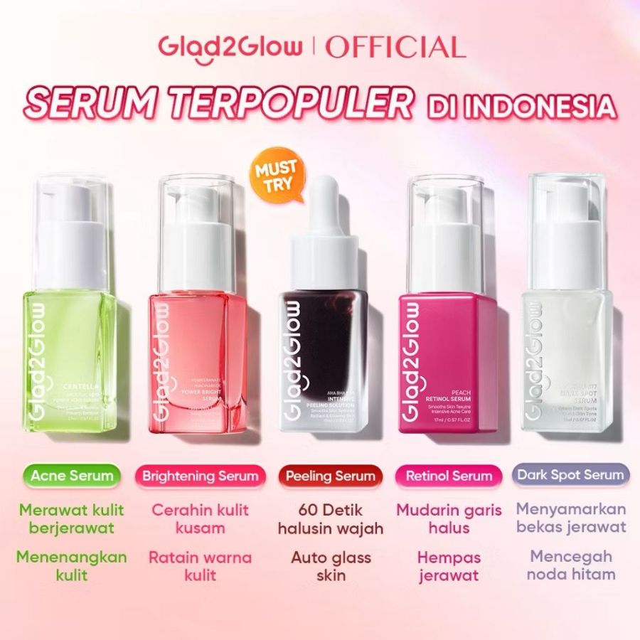 Glad2glow serum all varian