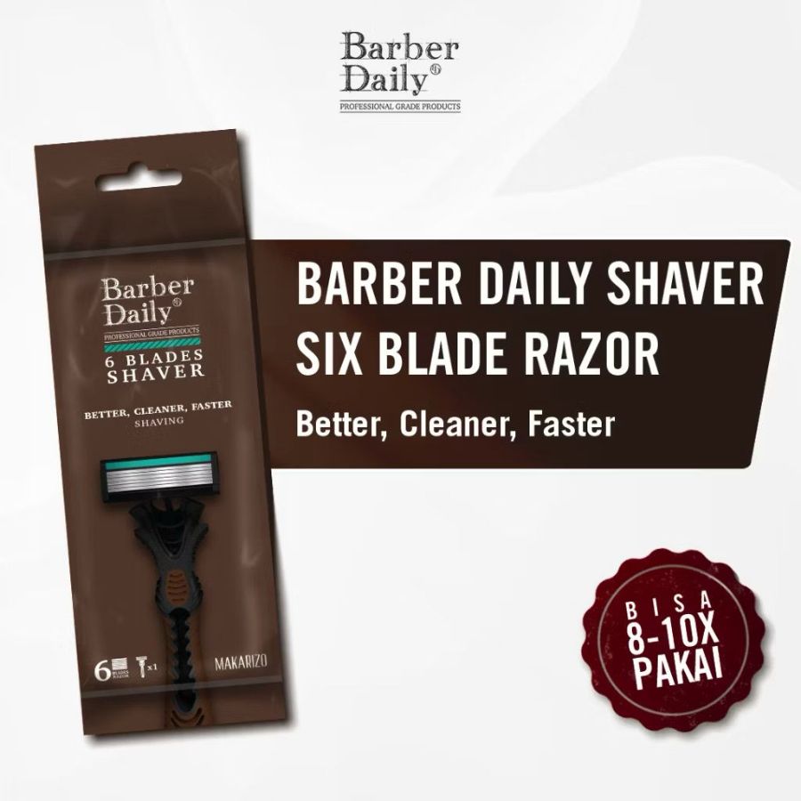 Barber daily 6 blades shaver