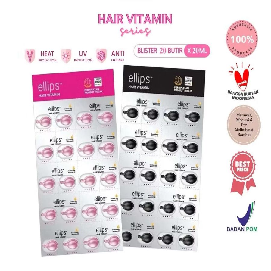 Elips hair vitamin isi 20