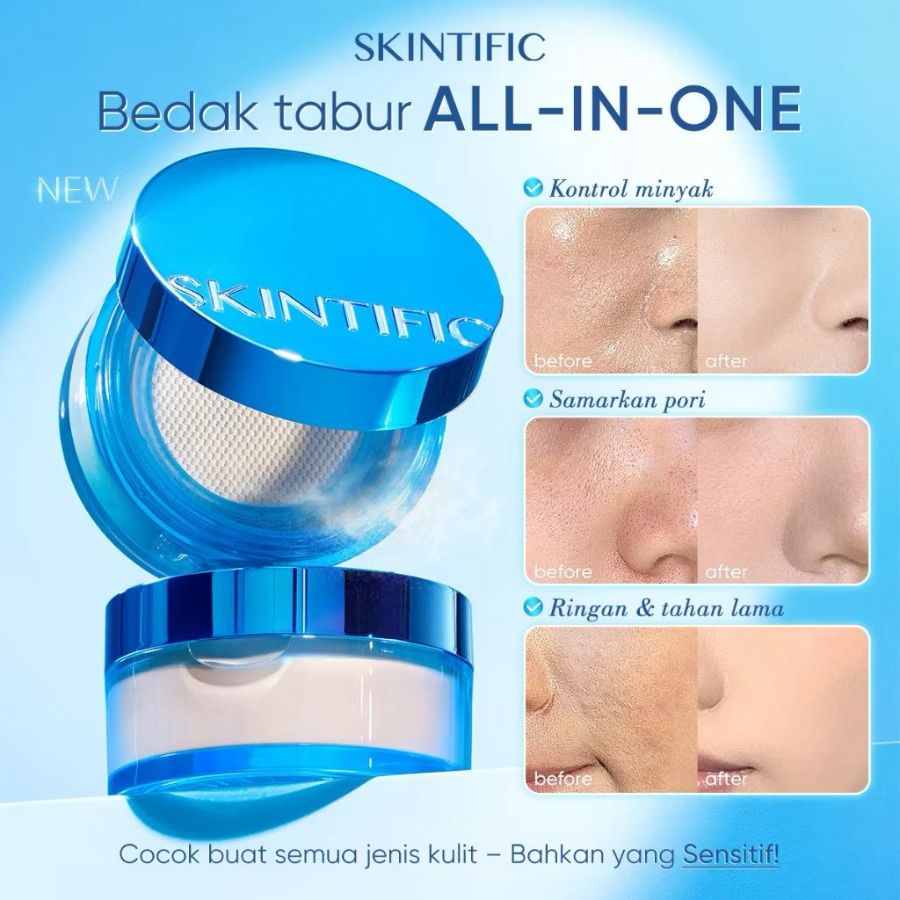 Skintific invisiblur all day loose powder