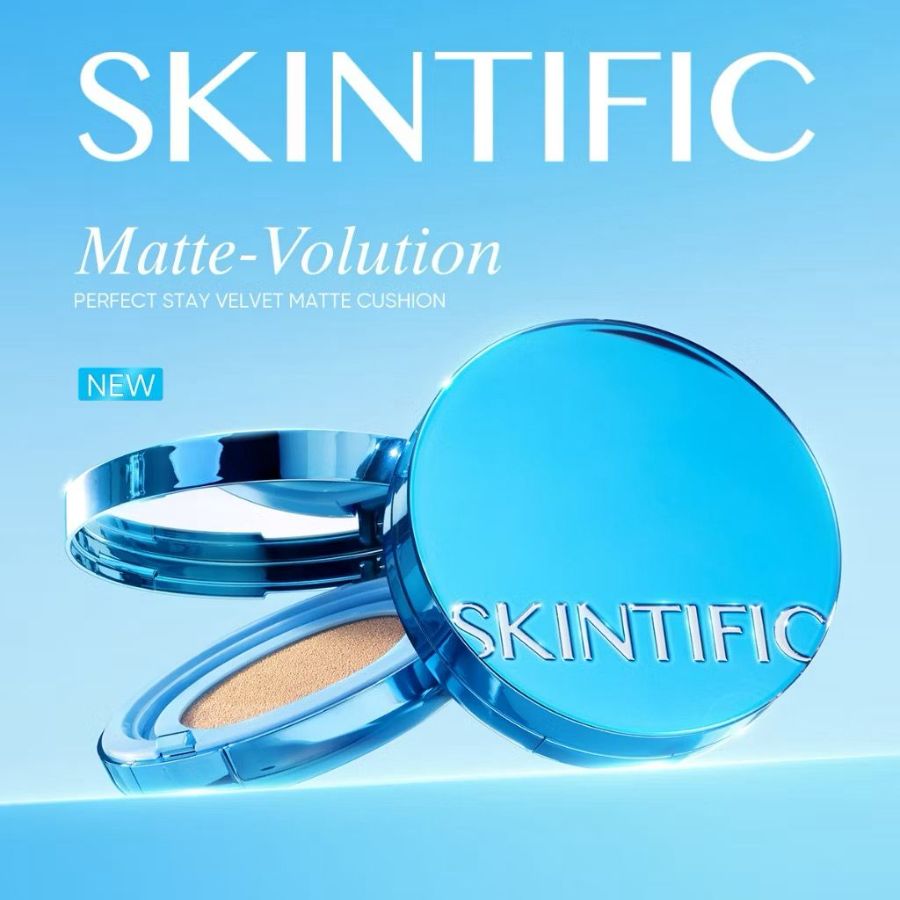 Skintific perfect stay velvet matte cushion