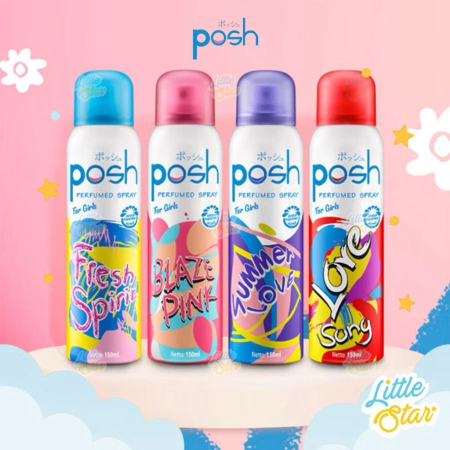 Posh perfumed spray for women