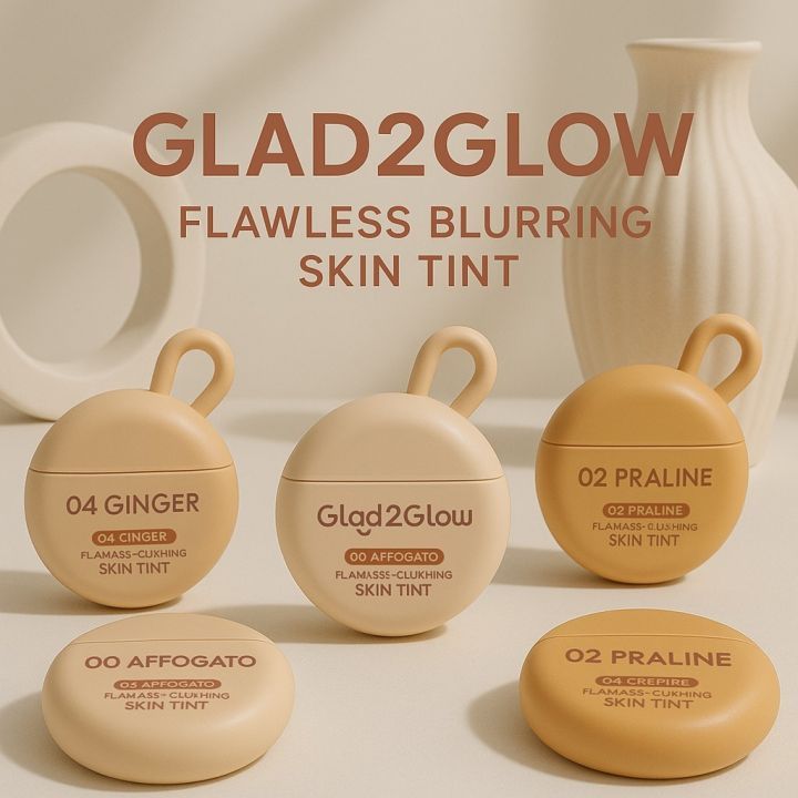 Glad2glow flawless blurring skin tint