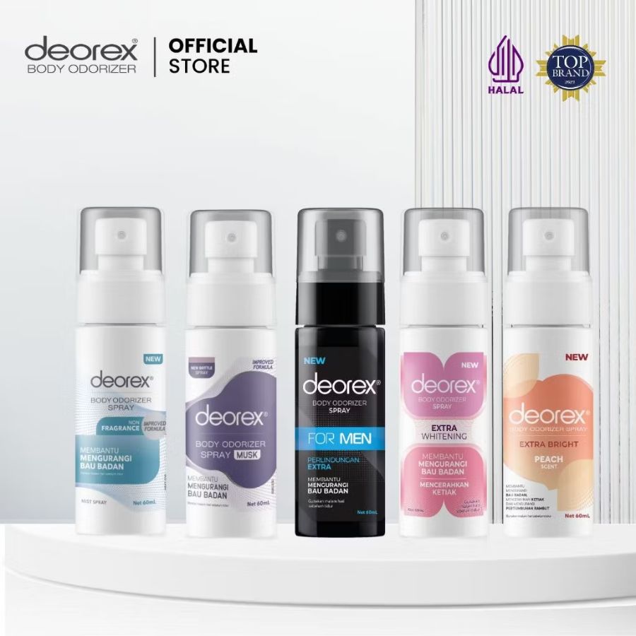 Deorex body odorizer spray