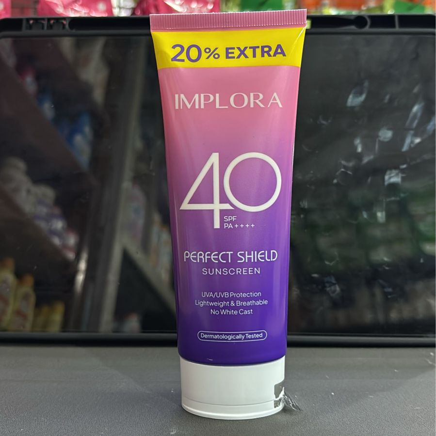 Imolora sunscreen perfect shield spf40 extra