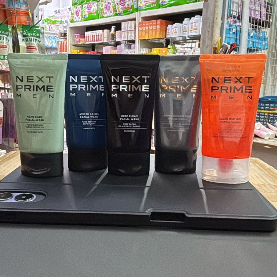 Next prime men f.wash 100g