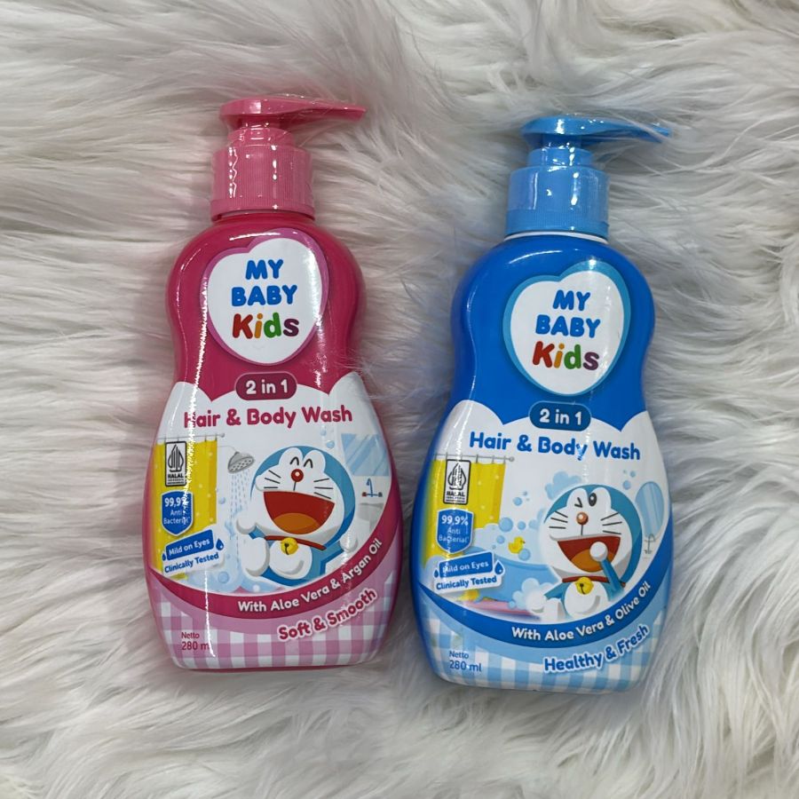 Mybaby kids 2in1 hair&bodywash 280ml