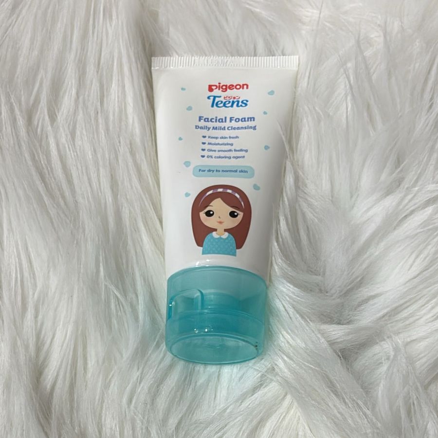 Pigeon teens facial foam daily mild 40g