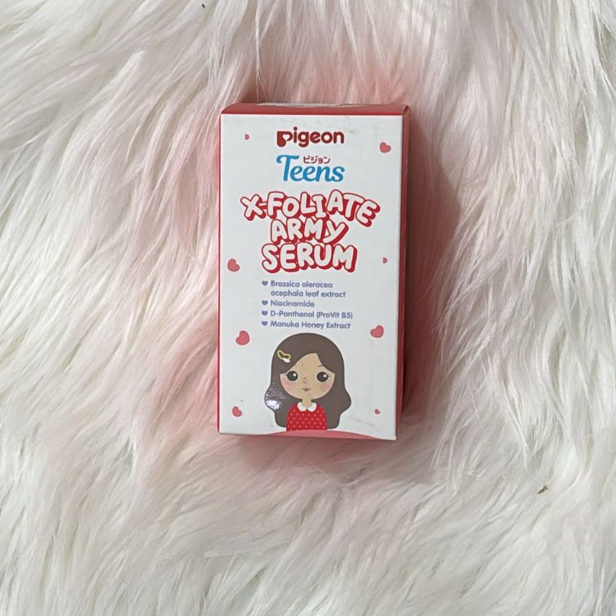 Pigeon teens xfoliate army serum