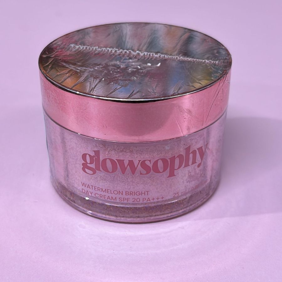 Glowsophy watermelon bright day cream spf20 