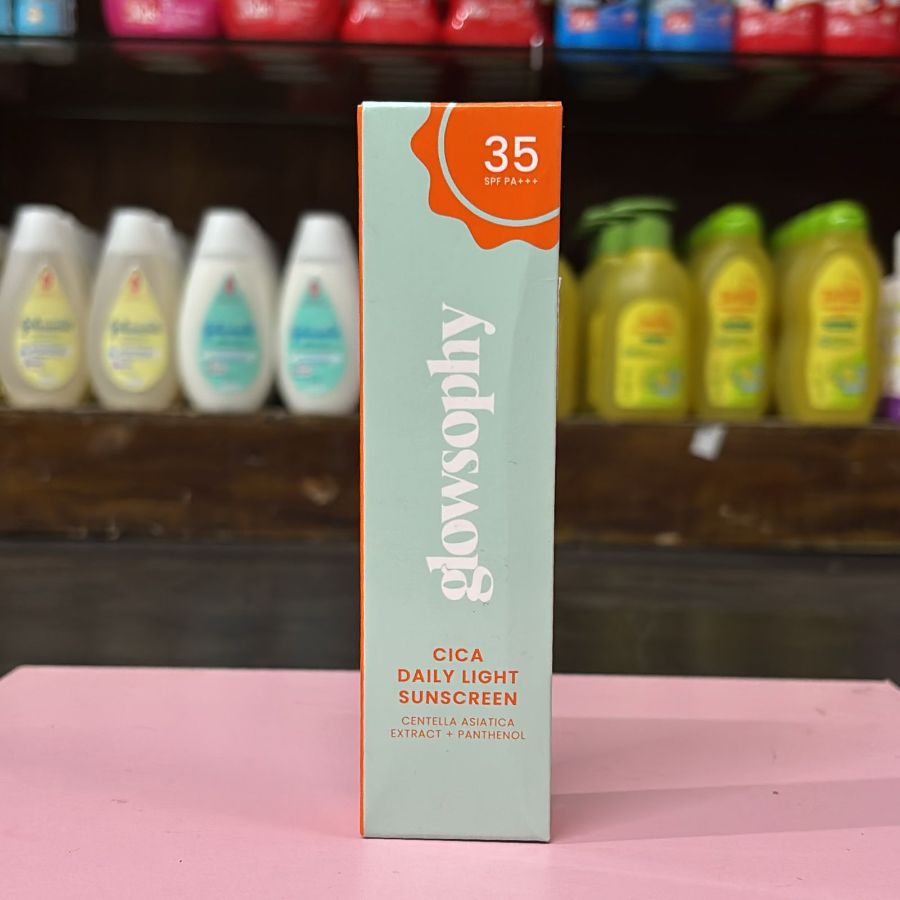 Glowsophy cica daily light sunscreen 