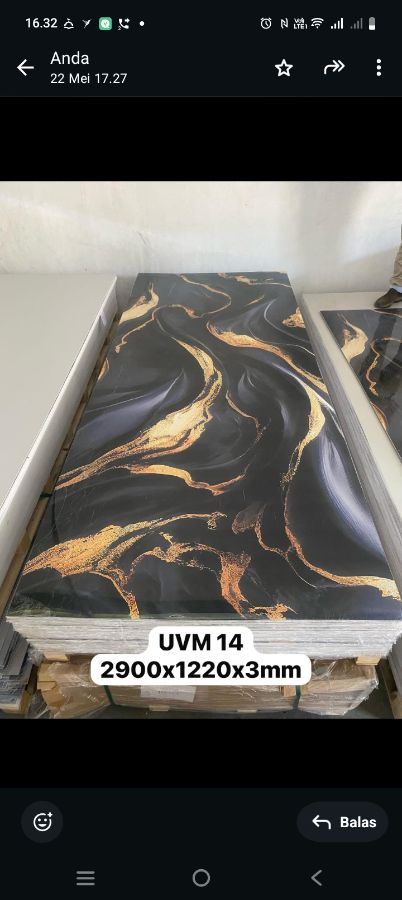 Marmer Uvm14/120*290cm ny