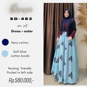  Gamis Deura set Outer SD-463