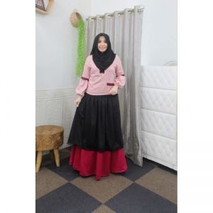 Gamis Set Rok Deura D 259