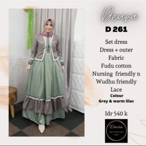  Deura Gamis Set Outer D261