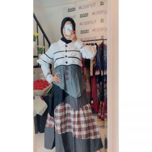 Tuneeca Exclusive Design Preppy Elegant Dress ED-0321001