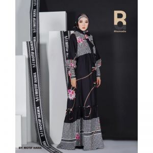  Motif Hawa Charity Series by Rhamadia Official sisterbrand of Motif Hawa Gamis + Scarft