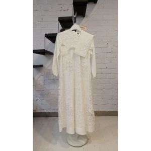 Kids Gamis series by Motif Hawa ( WHITE STARLA)