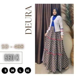 Deura One Set Dress+Outer SD-468