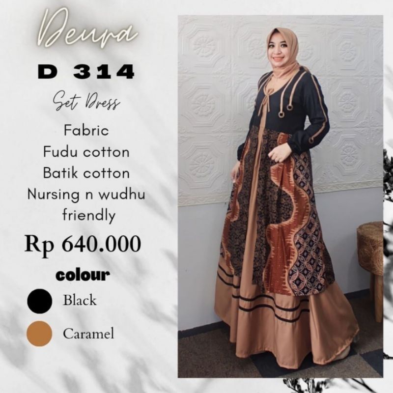 Deura 314 series outer set dress
