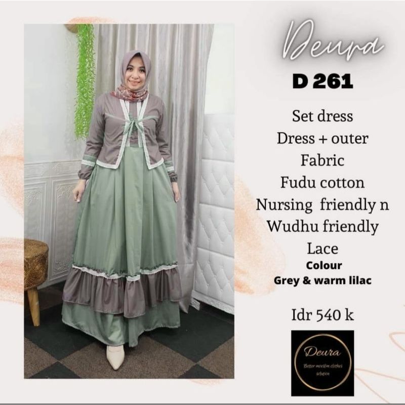  Deura Gamis Set Outer D261
