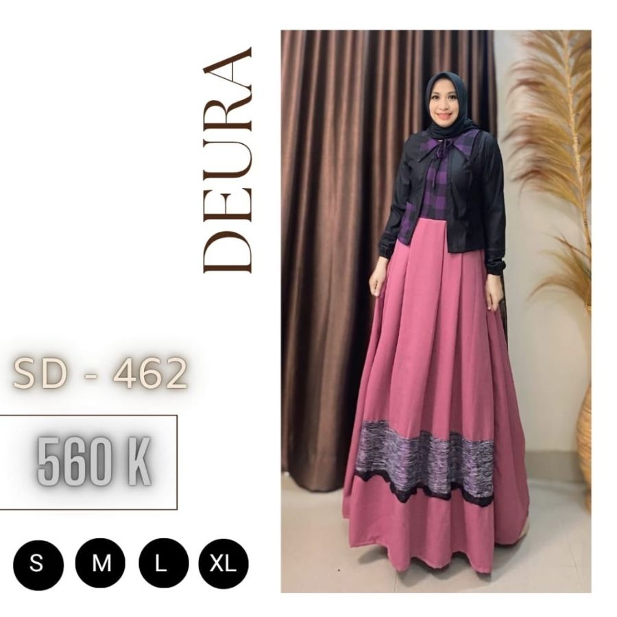  MuVe BoutiQue  Gamis Deura Set Outer 
