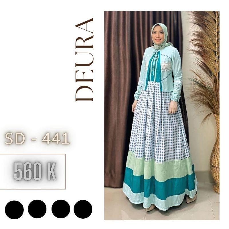 Gamis dan set Deura Original Branded