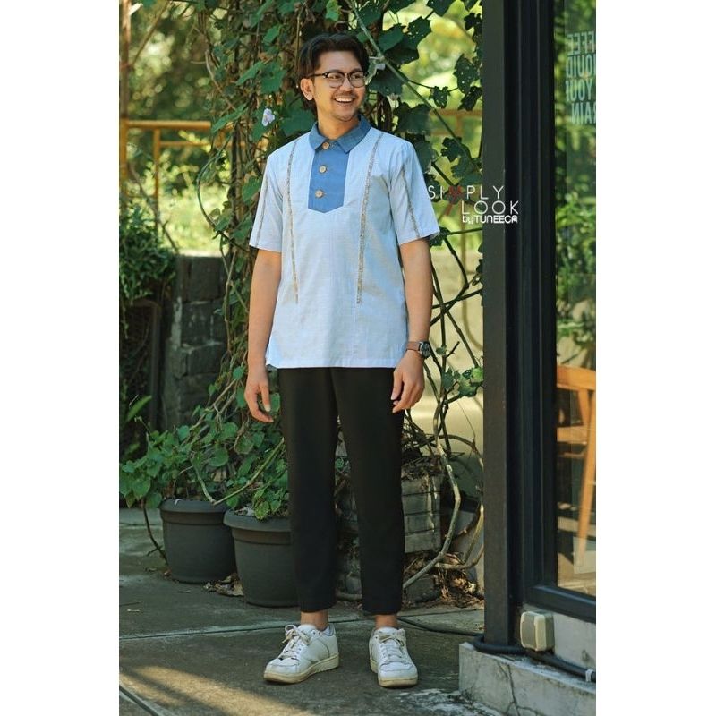  Simply Look Baju Koko Pria Dear Him
