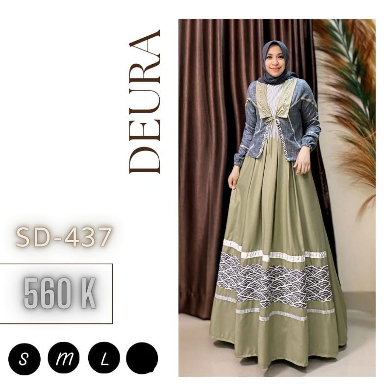  Deura SD-437 One Set Dress + Outer