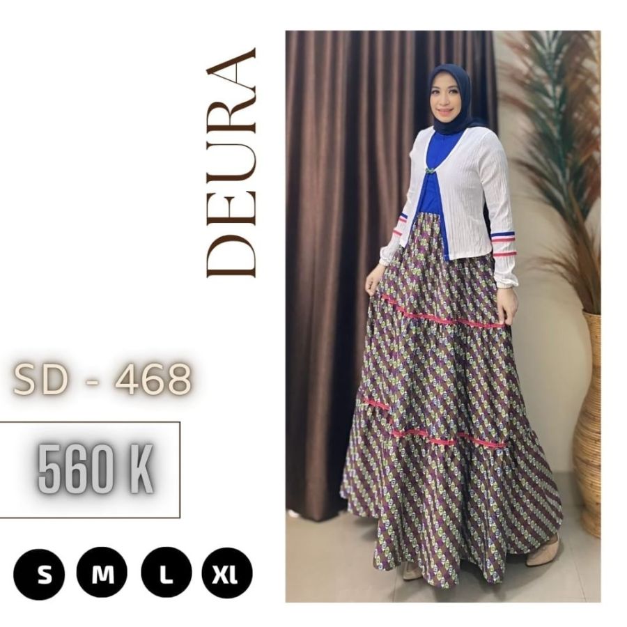 Deura One Set Dress+Outer SD-468