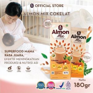 Almonmix Cokelat 6sachet