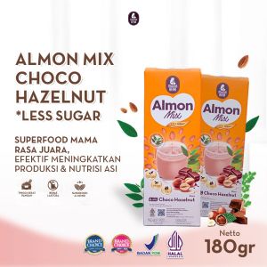 Almonmix Hazelnut LessSugar 6sachet
