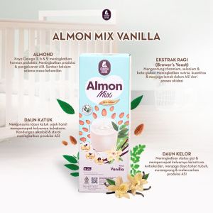 Almonmix Vanilla Less Sugar 6sachet