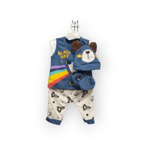BAJU BALITA SET TOPI+SEPATU BABY CHAMP