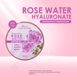 Rose water soothing jel
