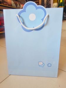 Paperbag - BUNGA BIRU