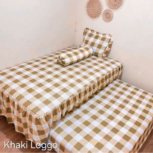 Bed sorong 120x200 - KHAKI LOGGO