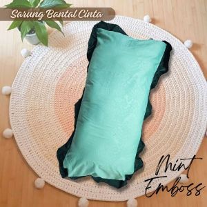 Sarung bantal cinta - MINT EMBOS